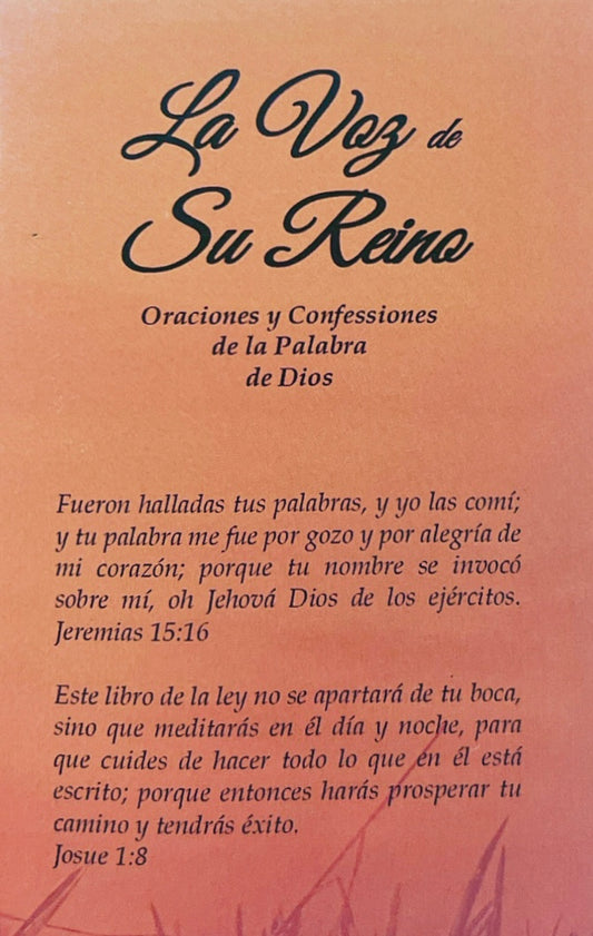 The Voice of His Kingdom | Mini Book (Spanish)